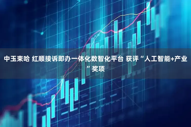中玉束哈 红顺接诉即办一体化数智化平台 获评“人工智能+产业”奖项