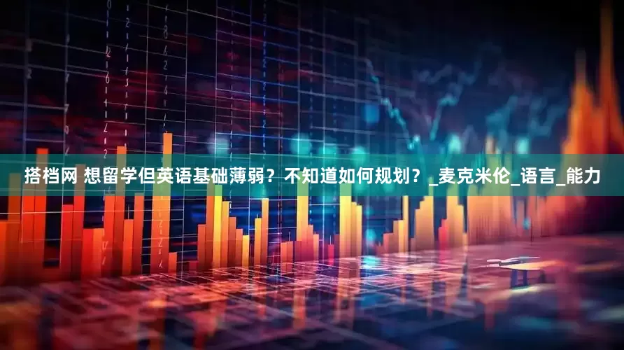 搭档网 想留学但英语基础薄弱？不知道如何规划？_麦克米伦_语言_能力