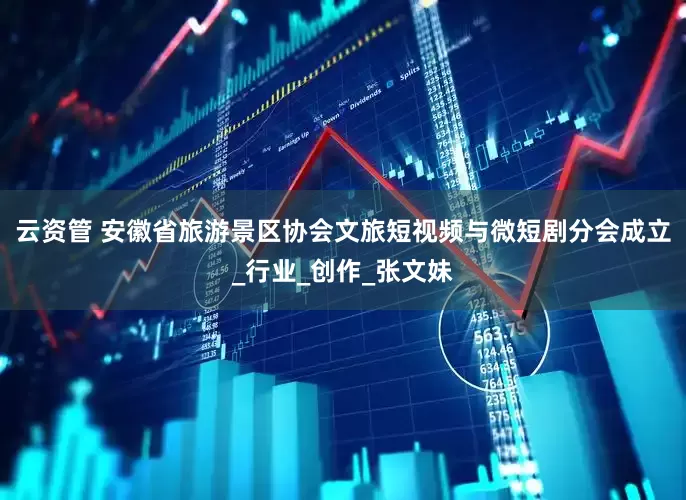 云资管 安徽省旅游景区协会文旅短视频与微短剧分会成立_行业_创作_张文妹