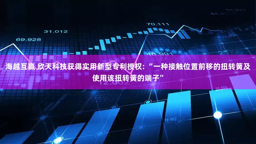 海越互赢 欣天科技获得实用新型专利授权: “一种接触位置前移的扭转簧及使用该扭转簧的端子”