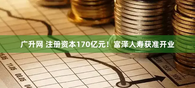 广升网 注册资本170亿元！富泽人寿获准开业